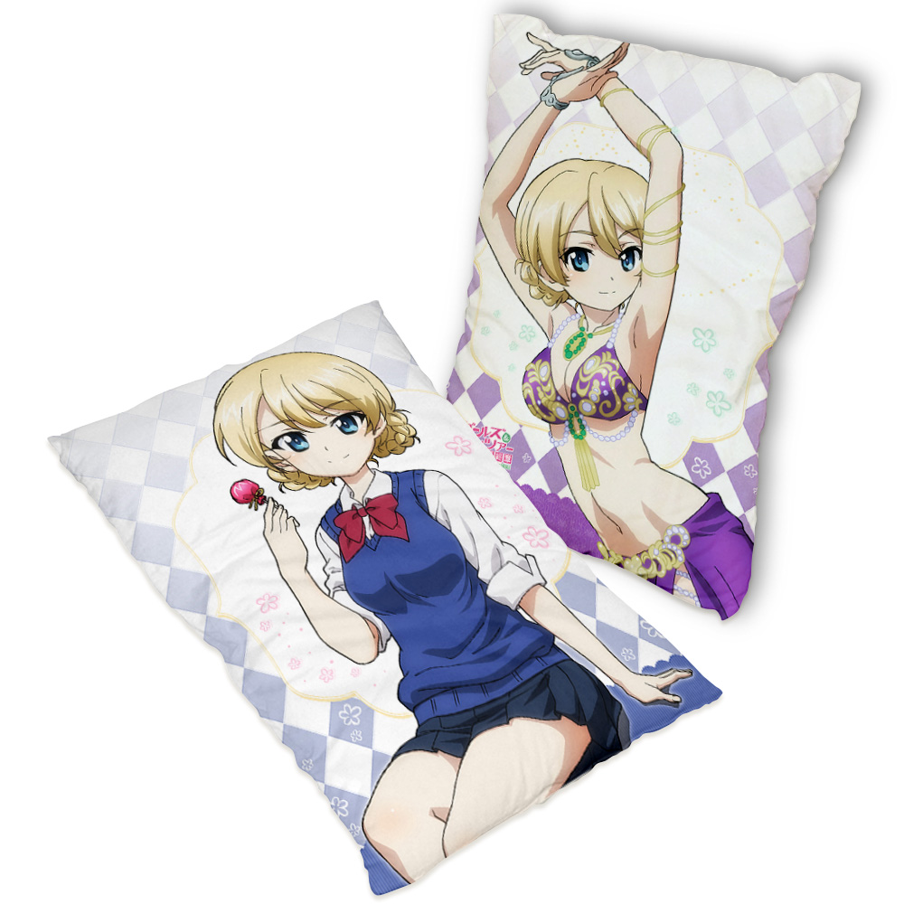 ガールズ＆パンツァー 最終章]まくらカバー（ダージリン／制服）