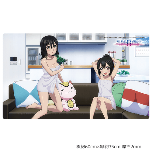 ストライク・ザ・ブラッド]プレイマット(雪菜＆凪沙)