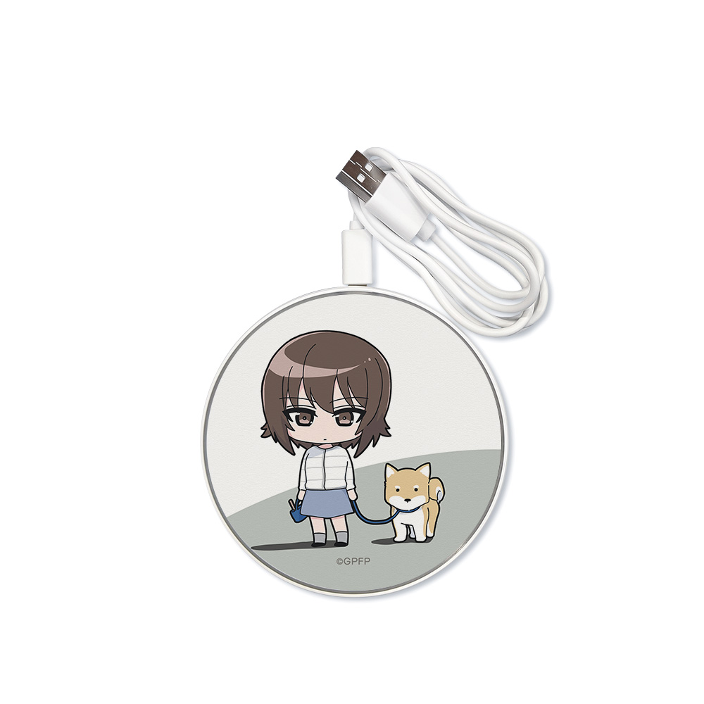 ガールズ＆パンツァー 最終章]ワイヤレス充電器（西住まほ／散歩）