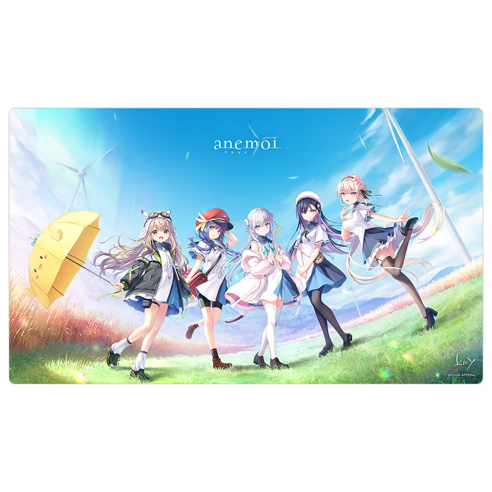 anemoi]ラバーマット（キービジュアル）