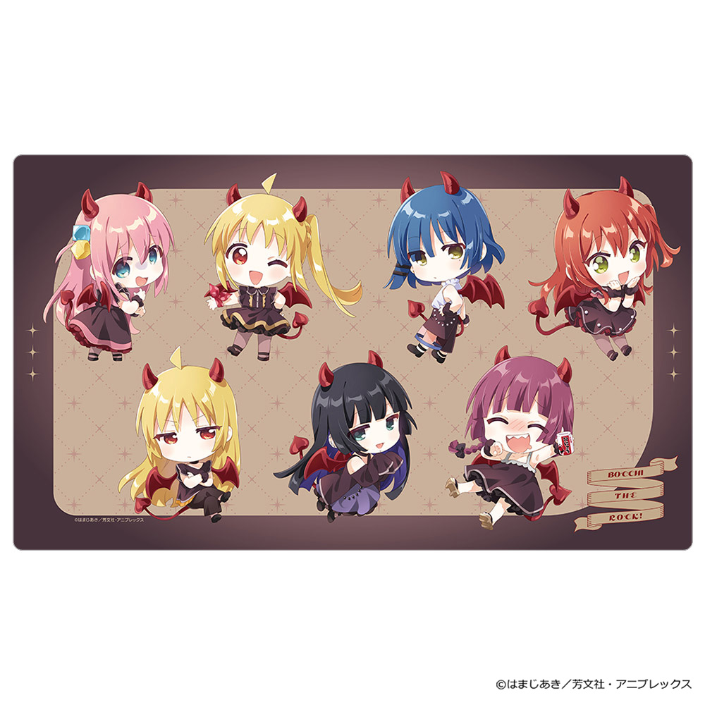 ハヤテのごとく ラバーマット 未開封 2種セット ぼっち・ざ・ろっく！]ラバーマット（悪魔A／イラスト なもり）