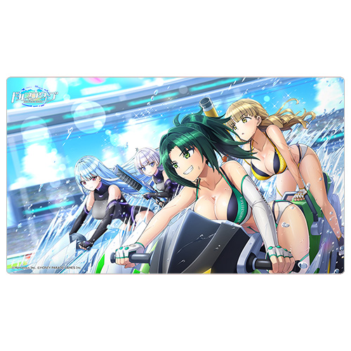 ドルフィンウェーブ]ラバーマット（陽南 杏里＆彩戸 詩絵＆永雪