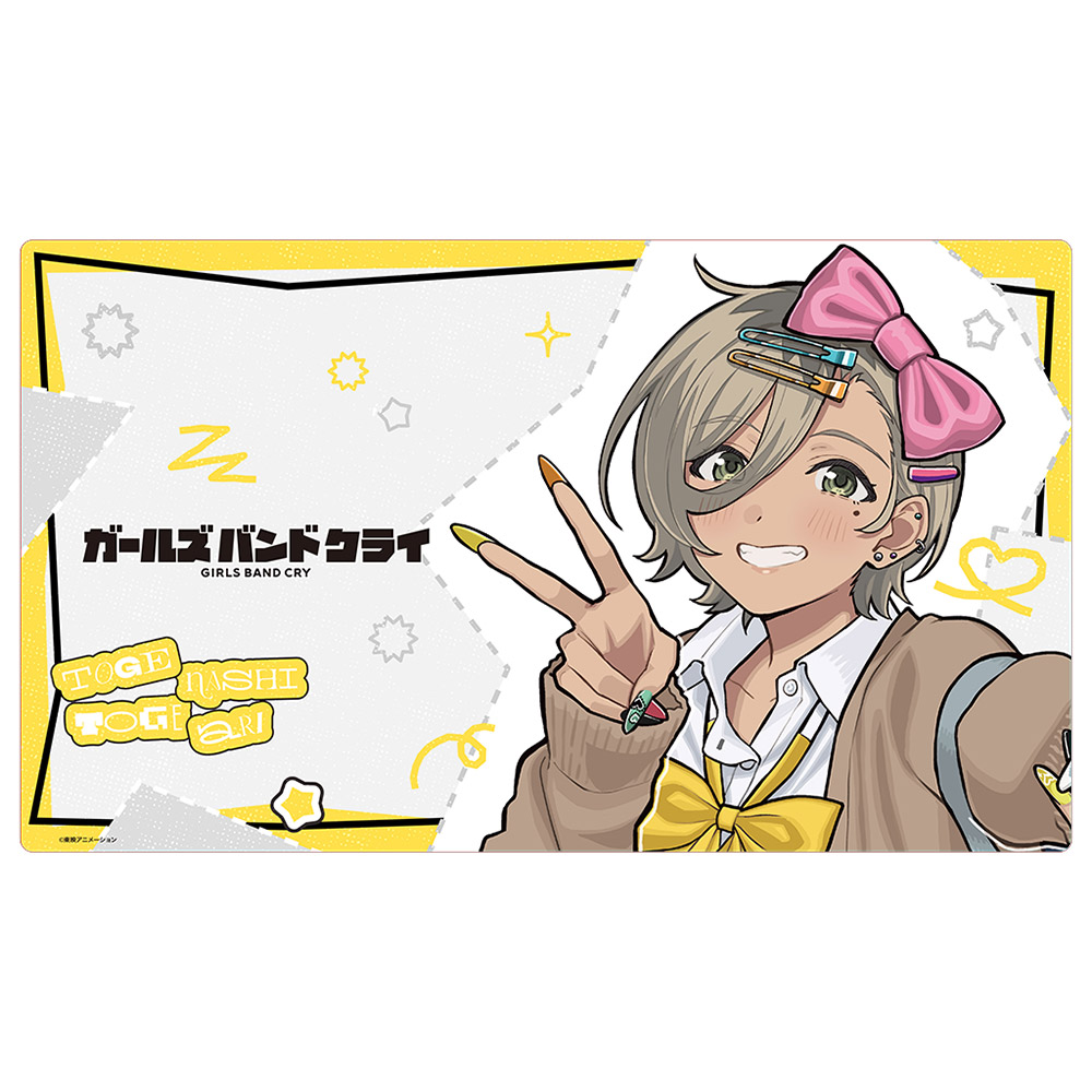 ガールズバンドクライ]描き下ろしラバーマット（ルパ／平成ギャル）