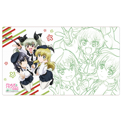 ガールズ＆パンツァー 最終章 ラバーマット 『アンチョビ