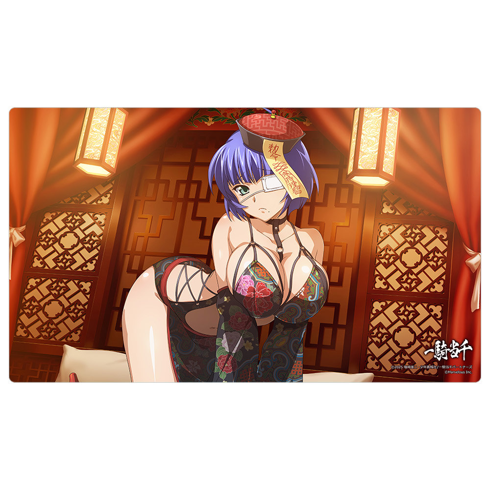 一騎当千]ラバーマット（呂蒙子明／妖姿媚態）