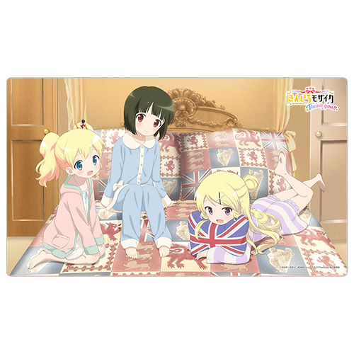 M69　ラバーマット　カレン きんいろモザイクThank you!!]ラバーマット（忍＆アリス＆カレン）