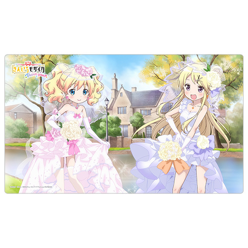 きんいろモザイクThank you!!]ラバーマット（アリス＆カレン）