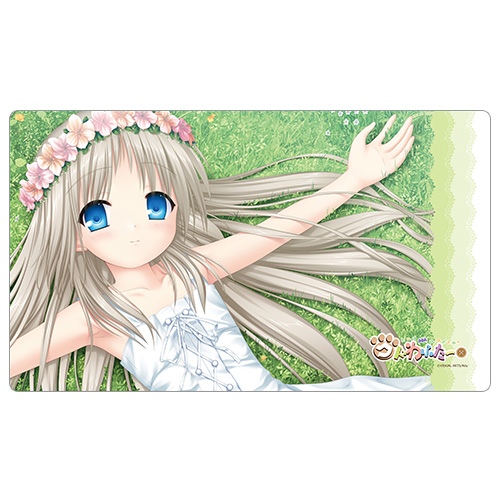 クドわふたー ラバーマット クド 花冠 クドわふたー ラバーマット クド 花冠