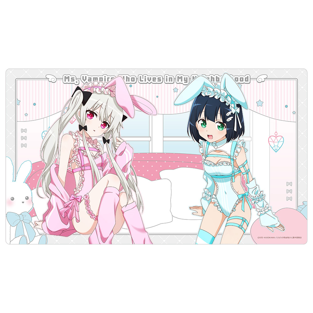 となりの吸血鬼さん]描き下ろしラバーマット（ソフィー＆灯／ゆめいろ