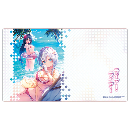 結婚祝い ライアー・ライアー]ラバーマット(姫路白雪＆水上摩理) ベビージム・プレイマット