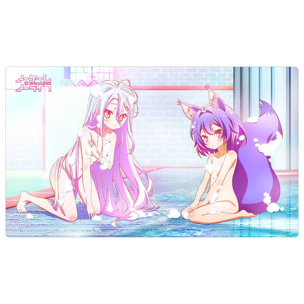 ノーゲーム・ノーライフ　ラバーマット ノーゲーム・ノーライフ]ラバーマット（白＆初瀬いづな／お風呂）