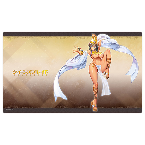 クッションカバー・ピローケース(キャラクター)　クイーンズブレイド 古代の王女メナス クッションカバー クイーンズブレイドUNLIMITED]ラバーマット（古代の王女 メナス）
