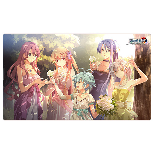 新品未開封 英雄伝説 閃の軌跡IV ラバーマット&スリーブ 旧VII組女性キャラ 英雄伝説 閃の軌跡Ⅳ]ラバーマット（旧Ⅶ組女性キャラ）