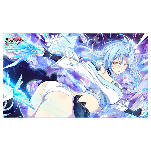 シノビマスター 閃乱カグラ NEW LINK]ラバーマット（氷王の雪泉／爆乳祭）