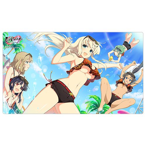 閃乱カグラ 紅蓮の焔　プレイマット シノビマスター 閃乱カグラ NEW LINK]ラバーマット（焔紅蓮隊