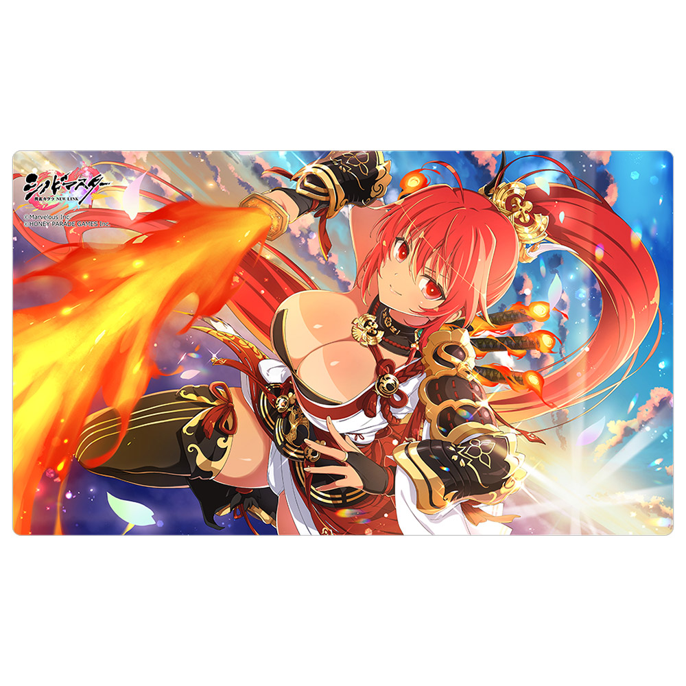 シノビマスター 閃乱カグラ NEW LINK]ラバーマット（焔／紅勾の焔）