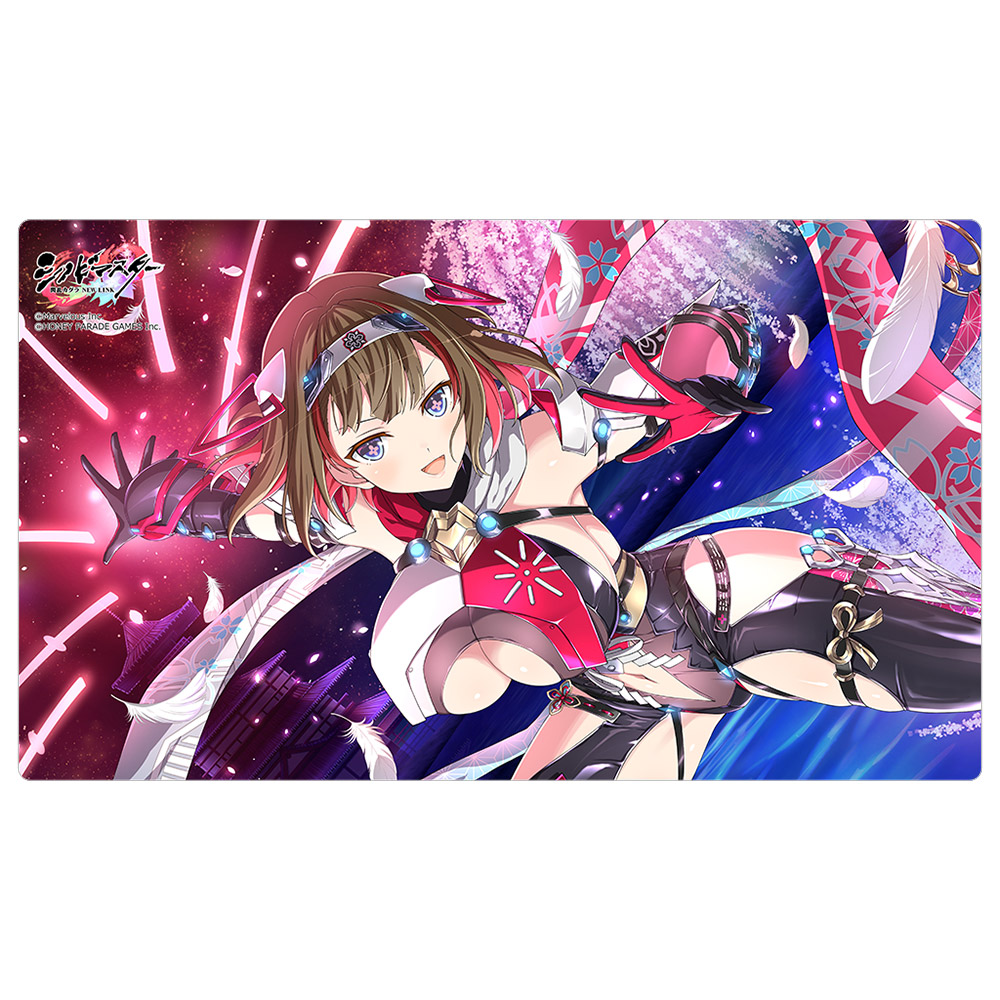 シノビマスター 閃乱カグラ NEW LINK]ラバーマット（鴇／盛