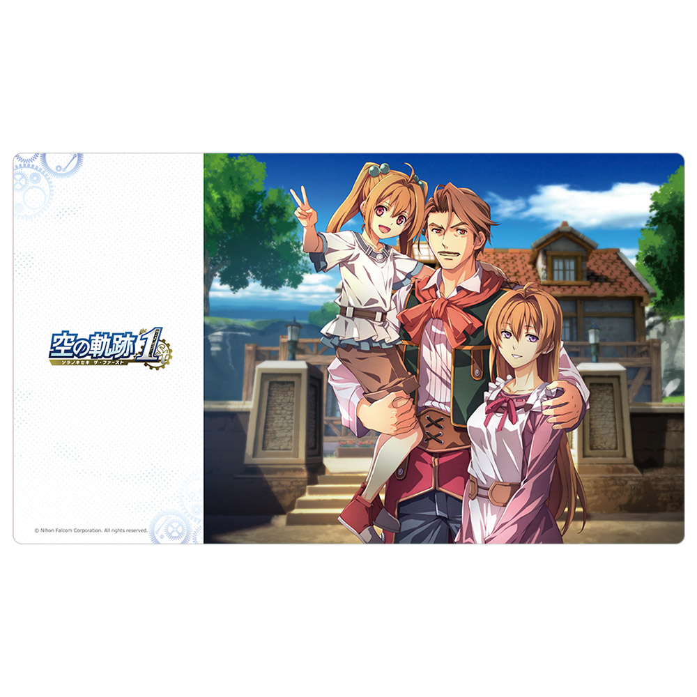 空の軌跡 the 1st　アニメイト限定セット　特典　プレイマット　ラバーマット 空の軌跡 the 1st]ラバーマット（ブライト一家）