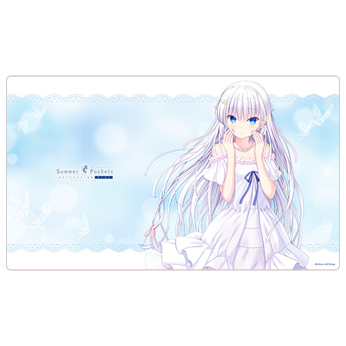Summer Pockets REFLECTION BLUE]ラバーマット（鳴瀬しろは／海）