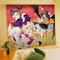 桜沢いづみ先生 描き下ろし カーテン 射命丸文 姫海棠はたて 犬走椛 桜沢いづみ先生 描き下ろし カーテン 射命丸文 姫海棠はたて 犬走椛