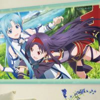 ソードアート・オンラインII]シーツ(アスナ＆ユウキ)