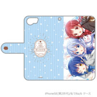 ご注文はうさぎですか？ BLOOM]手帳型スマホケース（チノ＆マヤ＆メグ