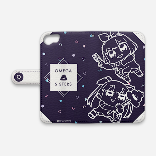 おめがシスターズ]手帳型スマホケース（おめがレイA＆おめがリオA