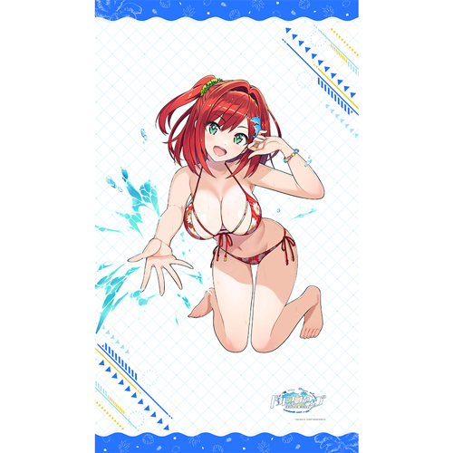 F*F様 シークレット　バスタオル　咲宮入華 ドルフィンウェーブ ドルフィンウェーブ]シーツ（咲宮 入華）