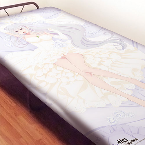 Re:ゼロから始める異世界生活]描き下ろしシーツ（エミリア／ウエディング）