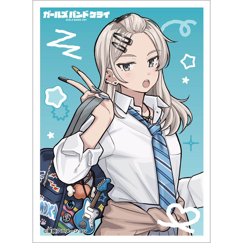 ガールズバンドクライ]描き下ろしスリーブ（河原木桃香／平成ギャル）