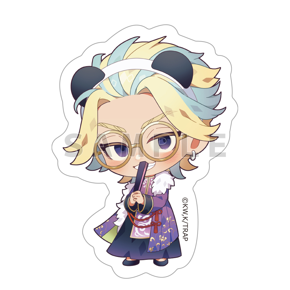 東京リベンジャーズ]ダイカットステッカー（灰谷 竜胆／パンダ耳チャイナ）