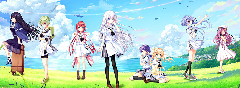 空門 蒼 Summer Pockets A3 額装クリアポスター C102