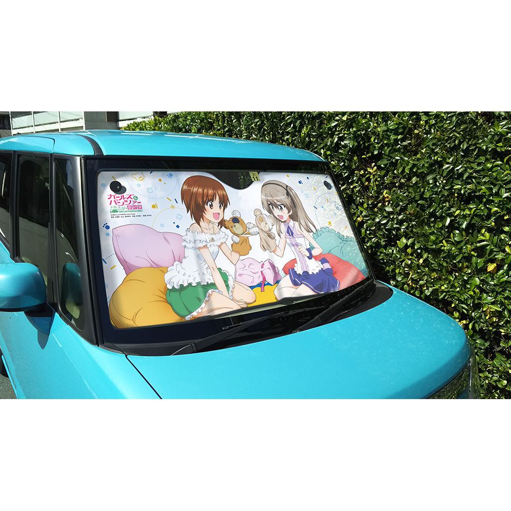 ガールズ＆パンツァー 最終章]描き下ろしサンシェード（西住みほ