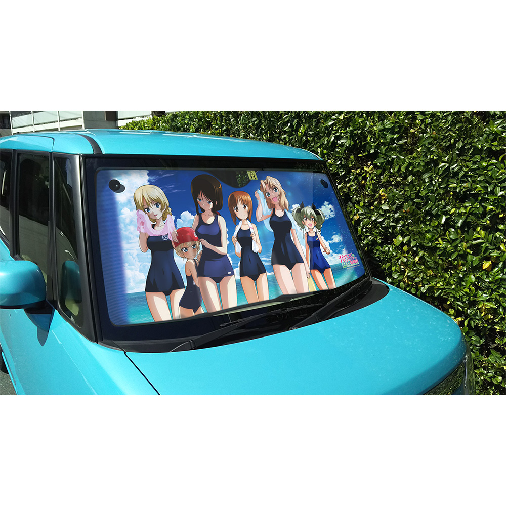 【新品未開封】ガルパン　サンシェード ガールズ＆パンツァー 最終章]サンシェード（水着）