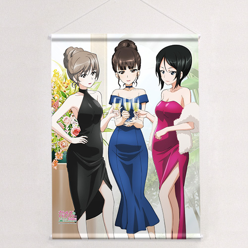 ガールズ＆パンツァー 最終章]B2タペストリー（西住しほ＆島田