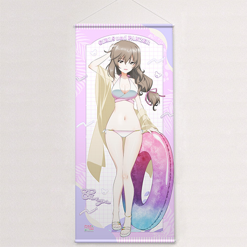 ガールズ&パンツァー　最終章　パーティドレス描き下ろし　特大タペストリー全員集合 ガールズ&パンツァー 最終章 パーティドレス描き下ろし 特大
