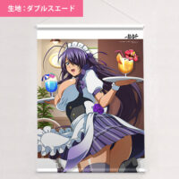 真一騎当千タペストリー二本 一騎当千]B2タペストリー（関羽雲長／成都最強のメイド長）Wスエード