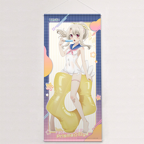 プリズマ☆イリヤ 描き下ろし BIGタペストリー イリヤ ウエディング水着 劇場版「Fate/kaleid liner プリズマ☆イリヤ Licht 名前の無い