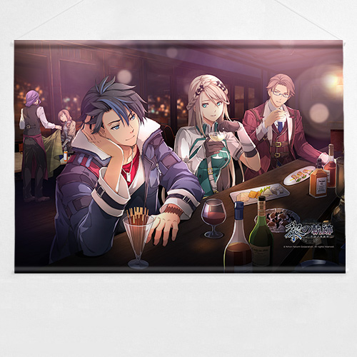 英雄伝説 黎の軌跡]B2タペストリー（ヴァン＆エレイン＆キンケイド）