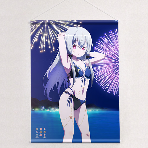 となりの吸血鬼さん【ソフィー水着Ｂ１タペストリー, 上質ダブルスエード型】正規品 となりの吸血鬼さん]描き下ろしB1タペストリー（ソフィー／水着）