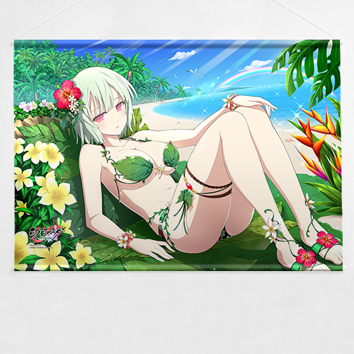 シノビマスター 閃乱カグラ NEW LINK]B2タペストリー（奈楽／水着2019）