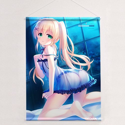 サマポケ　リフレクションブルーB2タペストリー 紬 ヴェンダース&水織 静久 Summer Pockets REFLECTION BLUE]B2タペストリー（紬