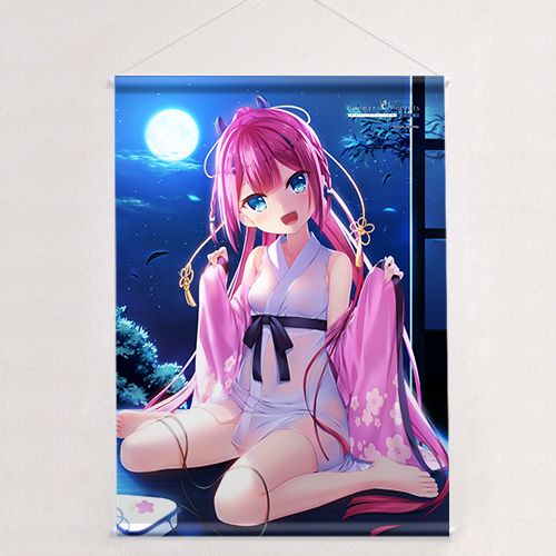 Summer Pockets REFLECTION BLUE]B2タペストリー（神山識／夜）