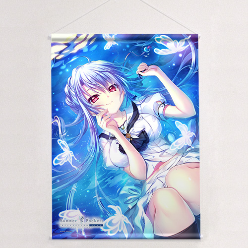 Summer Pockets REFLECTION BLUE]B2タペストリー（空門蒼／七影蝶）