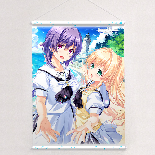 Summer Pockets REFLECTION BLUE]B2タペストリー（紬ヴェンダース＆水