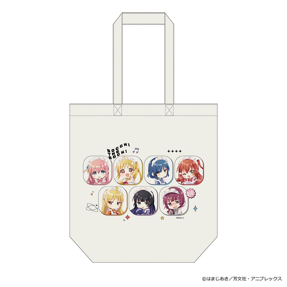 (ちゃーちる様オーダーページです♬)ハンドメイドトートバック ぼっち・ざ・ろっく！]トートバッグ（ジャージメイド／イラスト なもり）