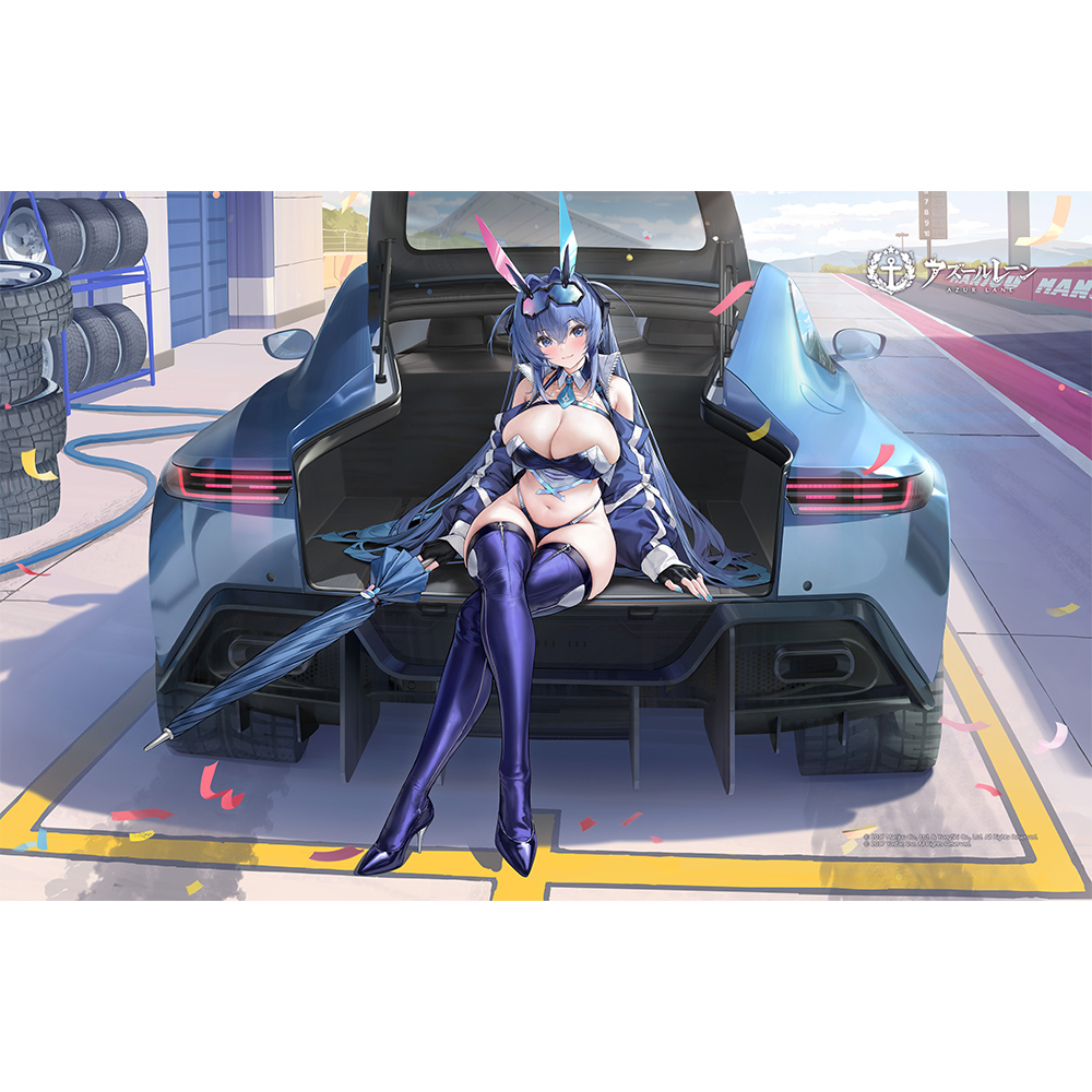 アズールレーン]タオルケット（ニュージャージー／ブラック
