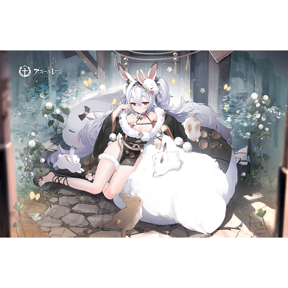 アズールレーン]タオルケット（ラフィーⅡ／ウサウサ城主の見回り休憩）