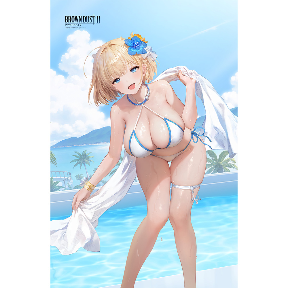ブラウンダスト2]タオルケット（ユースティア／真夏の夢）