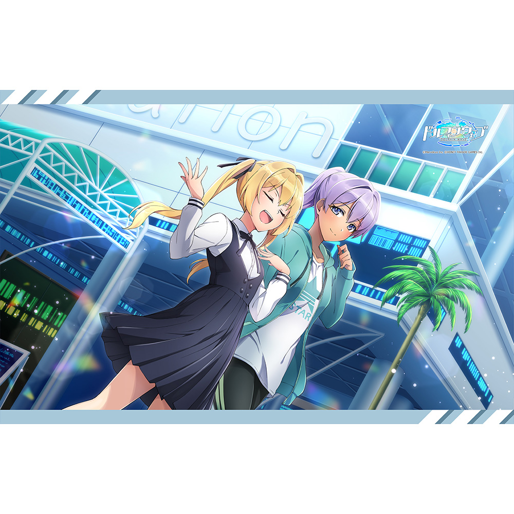 ドルフィンウェーブ]タオルケット（相馬 颯＆風見 エレン）